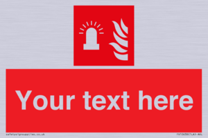 Custom Fire: Fire alarm flashing light